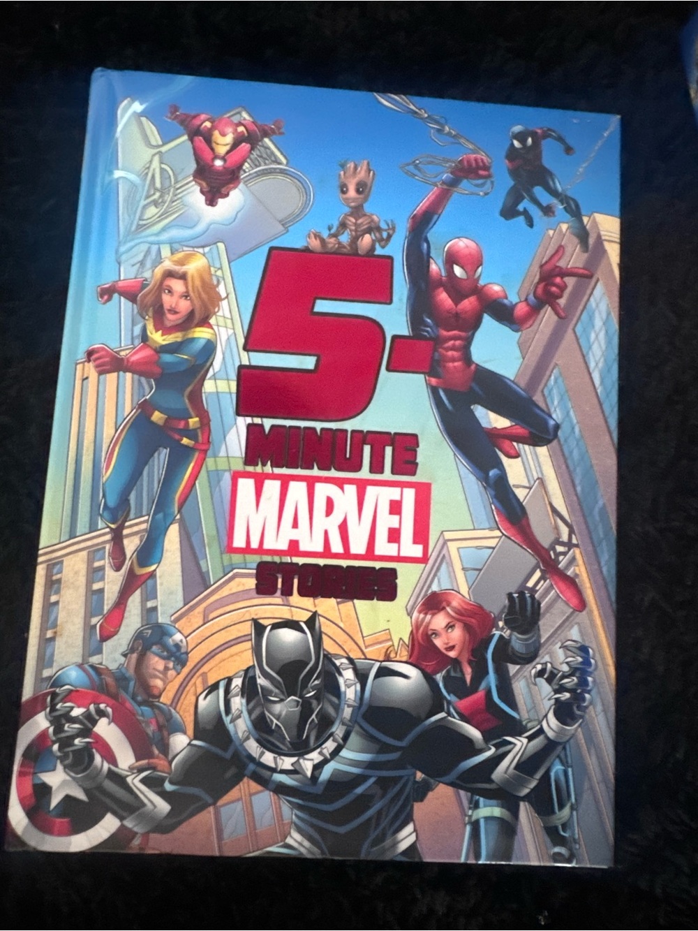 5-Minute Marvel Stories Hardcover - Marvel Characters Cover